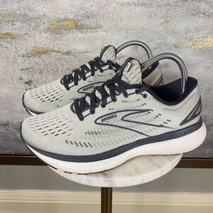 Brooks Glycerin 19 Shoes Womens Size 8 Wide Gray Running Athletic Sneakers